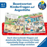 Buchcover und Innenansicht für das Buch: Wieso? Weshalb? Warum?, Band 21: Alles über Pferde und Ponys