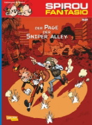 Buchcover und Innenansicht für das Buch: Le Groom de Sniper Alley