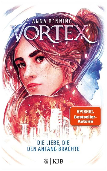 Buchcover und Innenansicht für das Buch: Vortex - Die Liebe, die den Anfang brachte