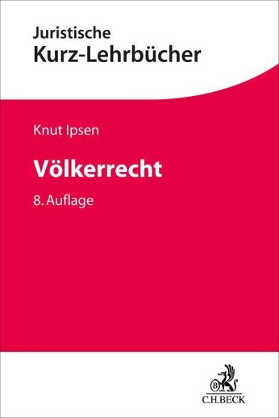 Buchcover und Innenansicht für das Buch: Völkerrecht