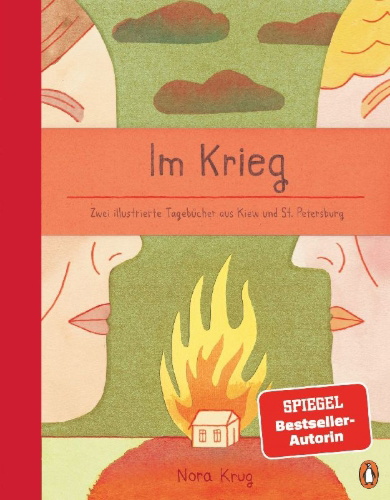 Buchcover und Innenansicht für das Buch: Im Krieg