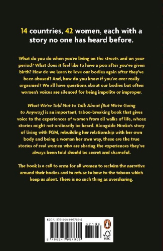 Buchcover und Innenansicht für das Buch: What We're Told Not to Talk About (But We're Going to Anyway)