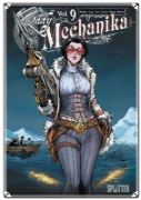 Buchcover und Innenansicht für das Buch: Lady Mechanika 8