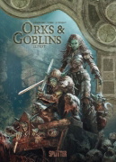 Buchcover und Innenansicht für das Buch: Orks und Goblins. Band 12
