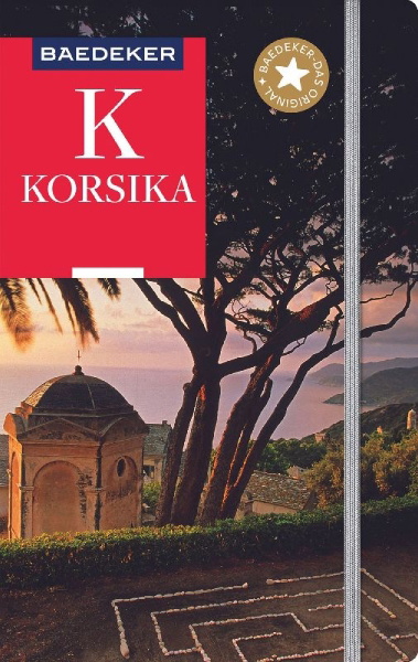 Buchcover und Innenansicht für das Buch: Baedeker Reiseführer Korsika