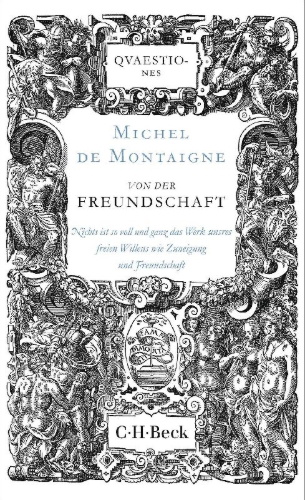 Buchcover und Innenansicht für das Buch: Von der Freundschaft