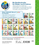 Buchcover und Innenansicht für das Buch: Wieso? Weshalb? Warum? junior, Band 3: Der Flughafen