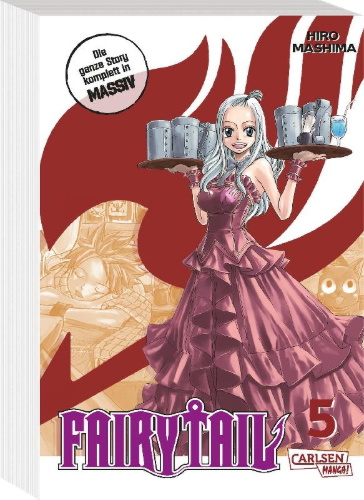 Buchcover und Innenansicht für das Buch: Fairy Tail