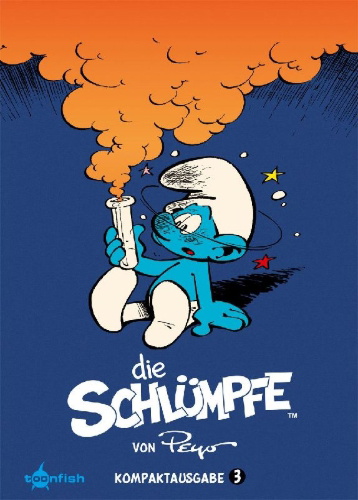 Buchcover und Innenansicht für das Buch: Les Schtroumpfs