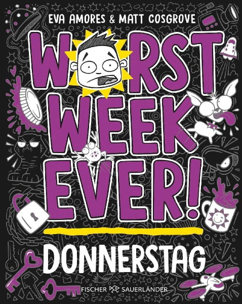 Buchcover und Innenansicht für das Buch: Worst Week Ever- Thursday