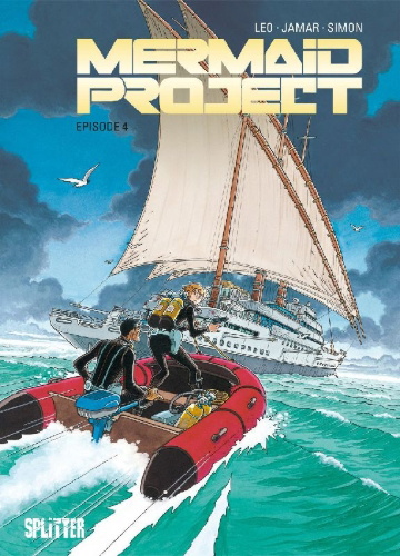 Buchcover und Innenansicht für das Buch: Mermaid Project