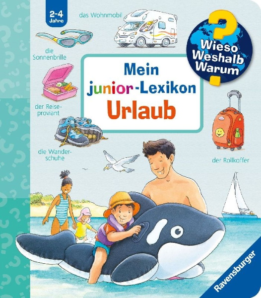 Buchcover und Innenansicht für das Buch: Wieso? Weshalb? Warum? Sonderband - Mein junior-Lexikon: Urlaub