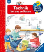 Buchcover und Innenansicht für das Buch: Wieso? Weshalb? Warum?, Band 24: Technik bei uns zu Hause
