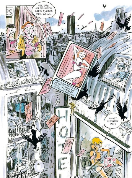Buchcover und Innenansicht für das Buch: Vernon Subutex