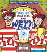 Buchcover und Innenansicht für das Buch: Where is Wally? The Great games Speed Search