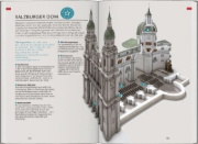 Buchcover und Innenansicht für das Buch: Baedeker Reiseführer Salzburger Land, Salzburg, Salzkammergut