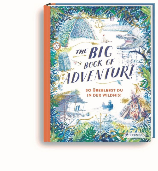 Buchcover und Innenansicht für das Buch: The Lost Book of Adventure
