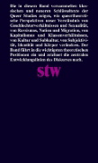 Buchcover und Innenansicht für das Buch: Queer Studies