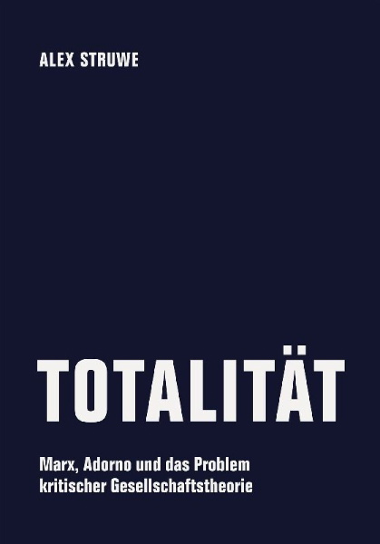 Buchcover und Innenansicht für das Buch: Totalität