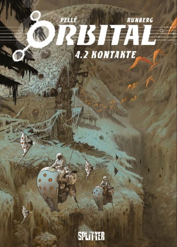 Buchcover und Innenansicht für das Buch: Orbital. Band 4.2