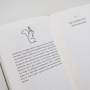 Buchcover und Innenansicht für das Buch: Das Leben der Eichhörnchen