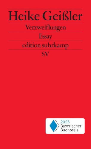 Buchcover und Innenansicht für das Buch: Verzweiflungen