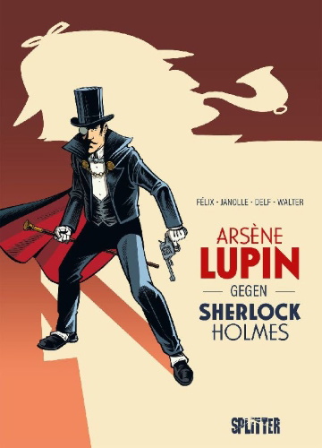 Buchcover und Innenansicht für das Buch: Arsène Lupin contre Sherlock Holmes 1 + 2