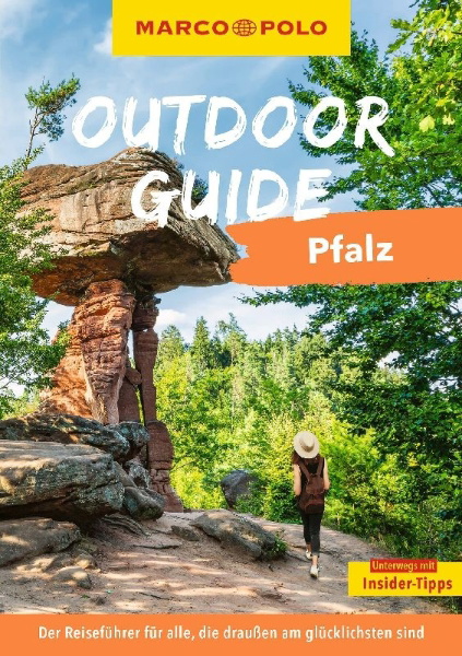 Buchcover und Innenansicht für das Buch: MARCO POLO OUTDOOR GUIDE Reiseführer Pfalz