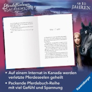 Buchcover und Innenansicht für das Buch: Pferdeflüsterer-Academy, Band 13 - Taminos Entführung