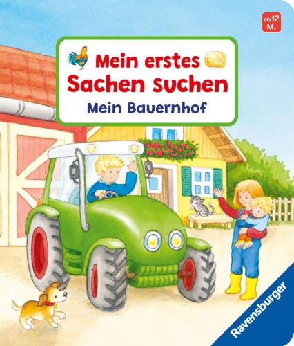 Buchcover und Innenansicht für das Buch: Mein erstes Sachen suchen: Mein Bauernhof