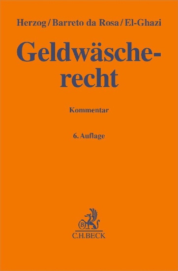 Buchcover und Innenansicht für das Buch: Geldwäscherecht