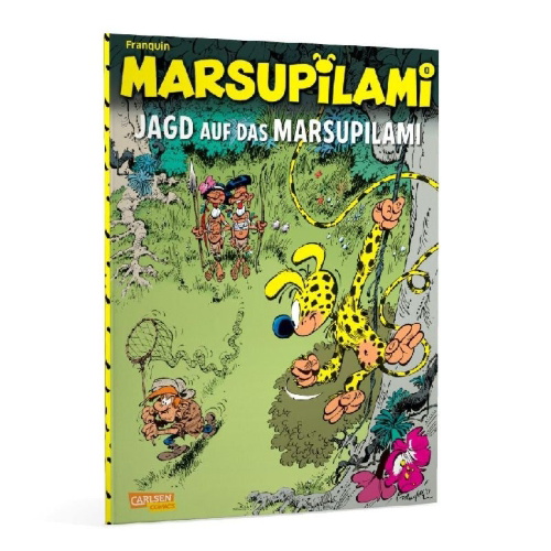 Buchcover und Innenansicht für das Buch: Marsupilami 0 - Capturez un Marsupilami
