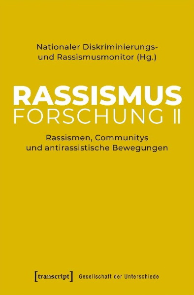 Buchcover und Innenansicht für das Buch: Rassismusforschung II