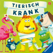 Buchcover und Innenansicht für das Buch: Tierisch krank
