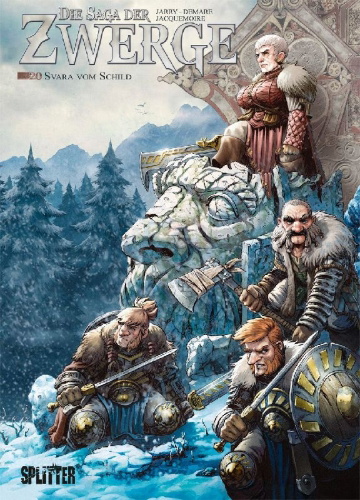 Buchcover und Innenansicht für das Buch: Die Saga der Zwerge. Band 20