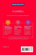 Buchcover und Innenansicht für das Buch: Baedeker Reiseführer Namibia