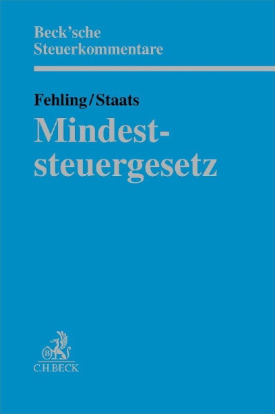Buchcover und Innenansicht für das Buch: Mindeststeuergesetz. MinStG