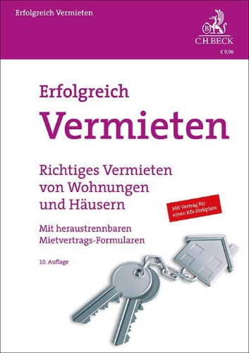 Buchcover und Innenansicht für das Buch: Erfolgreich Vermieten