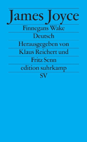 Buchcover und Innenansicht für das Buch: Finnegans Wake
