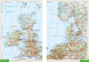 Buchcover und Innenansicht für das Buch: MARCO POLO Reiseatlas Tschechische Republik 1:200.000