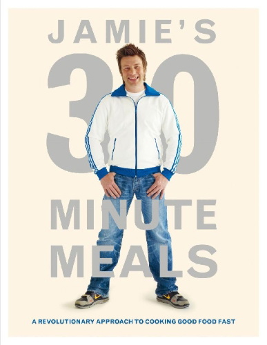 Buchcover und Innenansicht für das Buch: Jamie's 30 Minute Meals