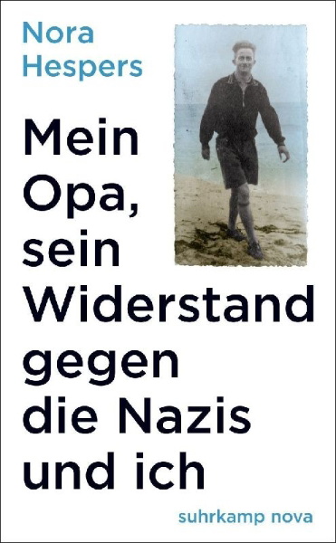 Buchcover und Innenansicht für das Buch: Mein Opa, sein Widerstand gegen die Nazis und ich