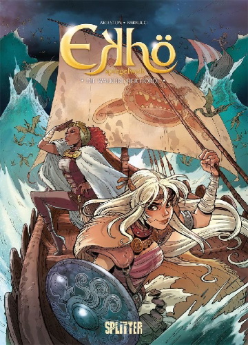 Buchcover und Innenansicht für das Buch: Ekhö - Spiegelwelt. Band 12