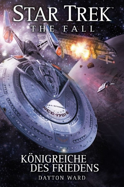 Buchcover und Innenansicht für das Buch: Star Trek - The Fall 5: Königreiche des Friedens