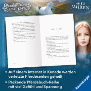 Buchcover und Innenansicht für das Buch: Pferdeflüsterer-Academy, Band 14 - Glück und Hoffnung