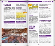 Buchcover und Innenansicht für das Buch: MARCO POLO Reiseführer La Palma
