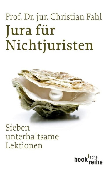 Buchcover und Innenansicht für das Buch: Jura für Nichtjuristen