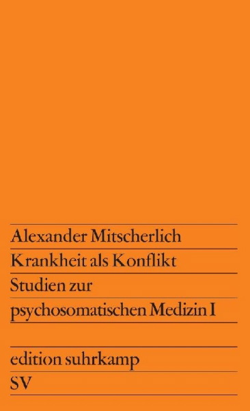 Buchcover und Innenansicht für das Buch: Krankheit als Konflikt
