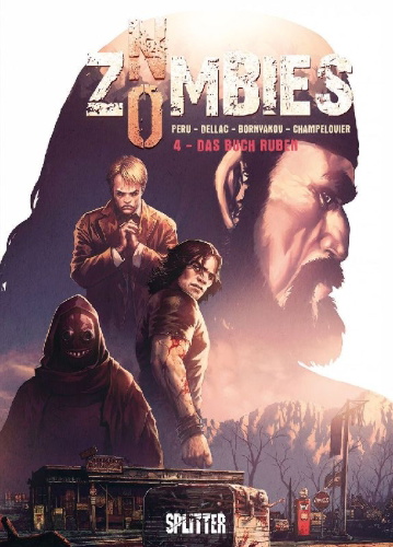 Buchcover und Innenansicht für das Buch: No Zombies. Band 4