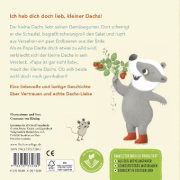 Buchcover und Innenansicht für das Buch: "Ich hab dich lieb", sagt der kleine Dachs